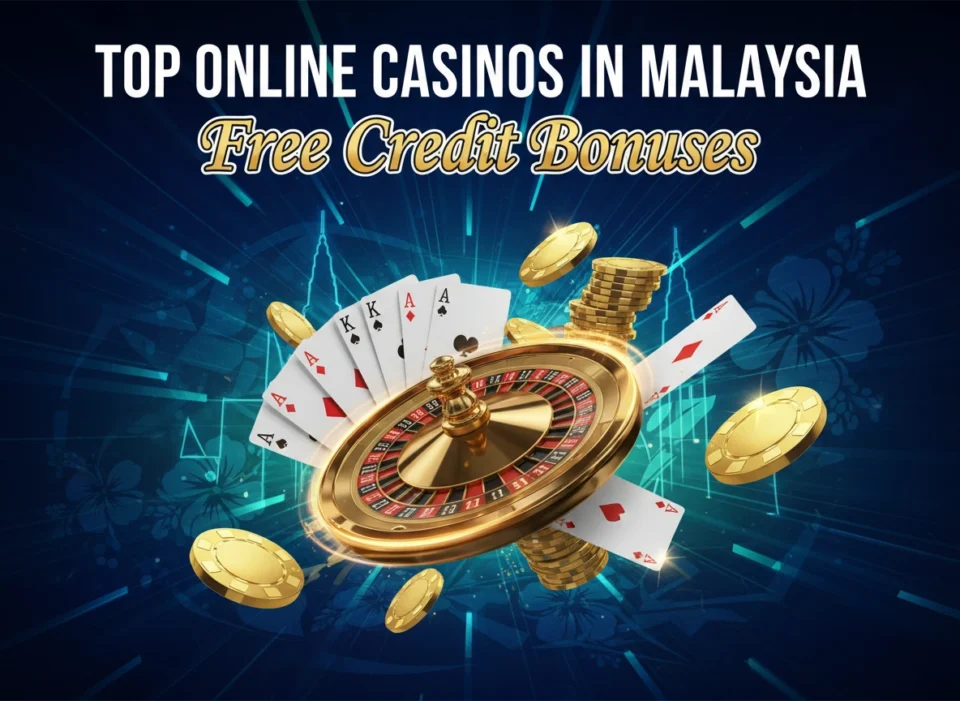 Top Online Casinos in Malaysia Offering Free Credit Bonuses