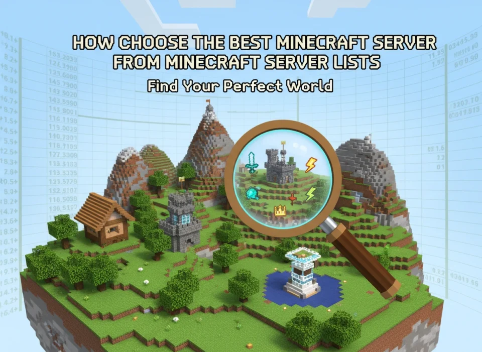 How to Choose the Best Minecraft Server from Minecraft Server Lists