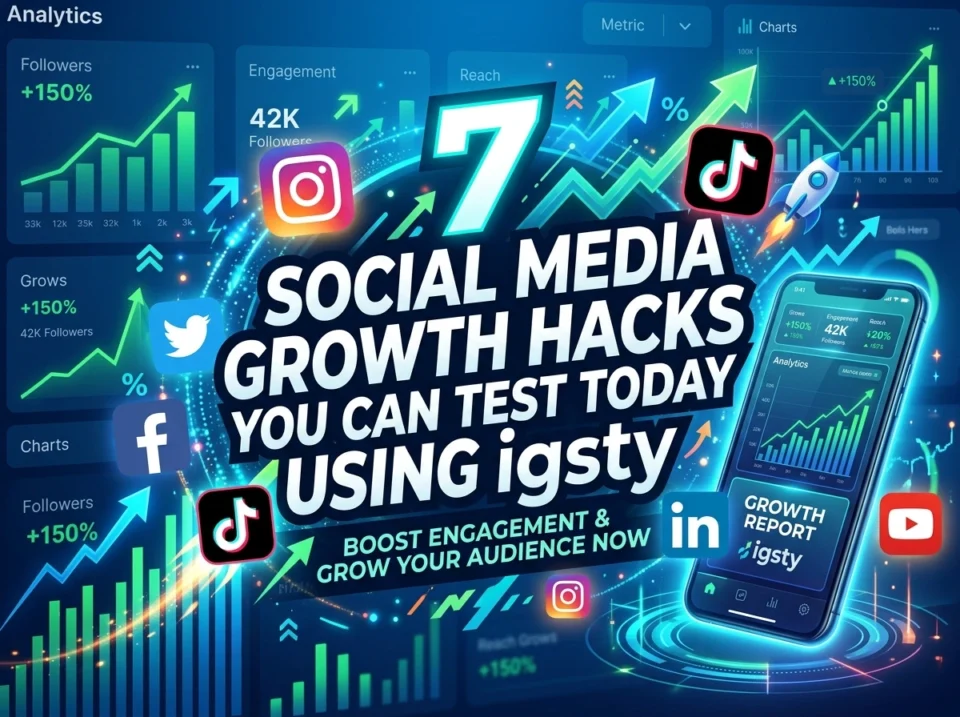 7 Social Media Growth Hacks You Can Test Today Using igsty