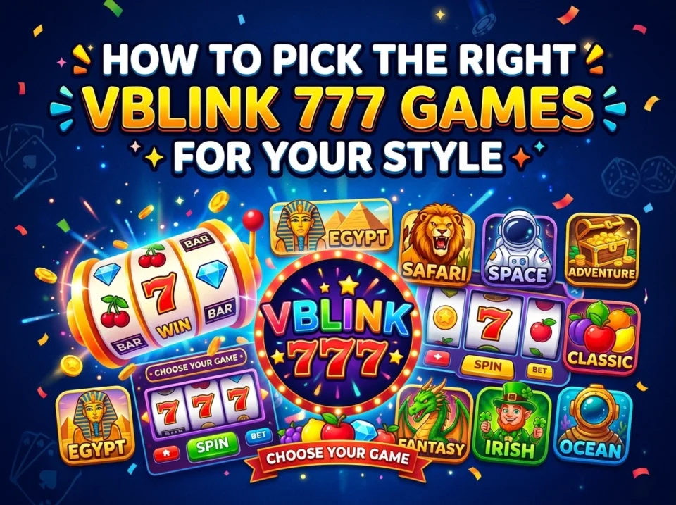 How to Pick the Right Vblink 777 Games for Your Style