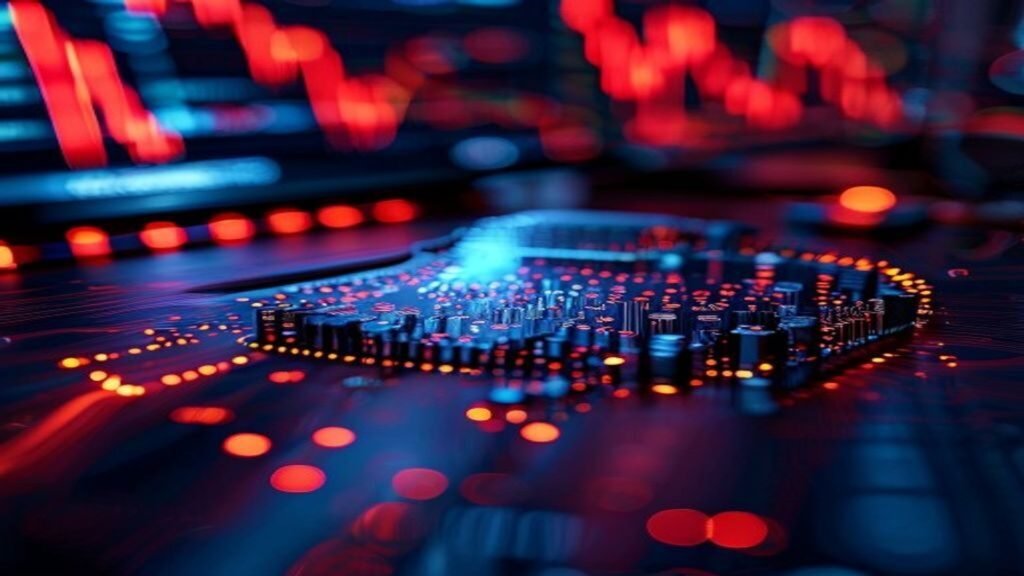 Chip Stocks Slide Again as Record Earnings Collide With Growing AI Bubble Fears